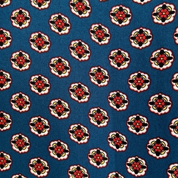 Chenault Front Tie Kimono Style Sleeves Lightweight Floral Print Top - Picture 2 of 13